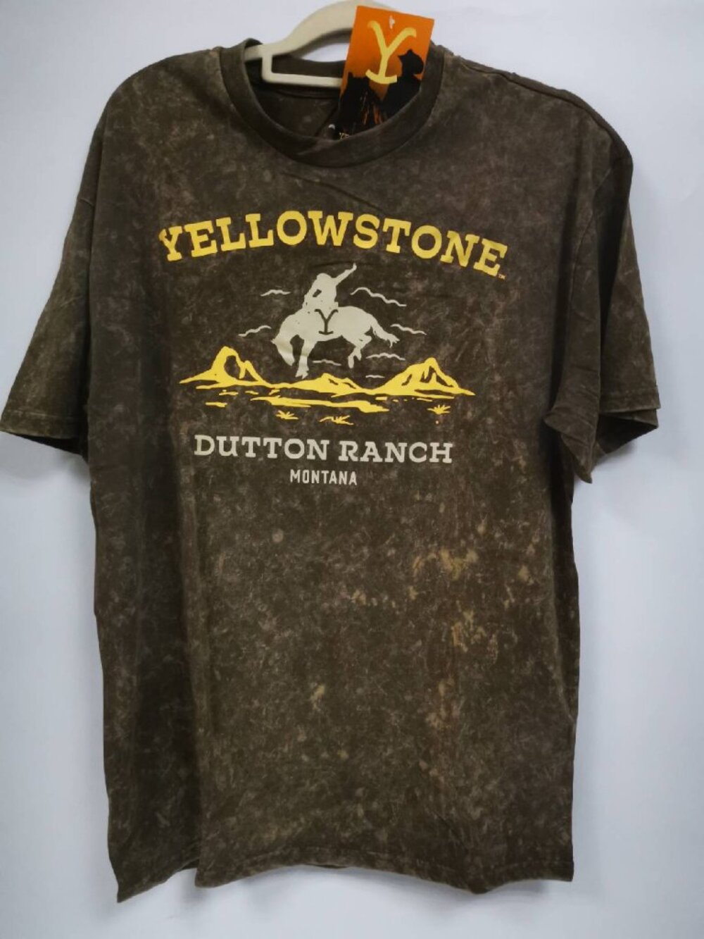 Yellowstone American Retro Short Sleeve T-Shirt Fashion Casual Top Unisex